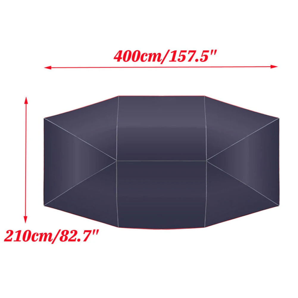 

Car Umbrella Sun Shade Cover Tent Cloth 4X2.1M Waterproof Universal Car Umbrella Sunproof Sun Shade Cover Car Accessories