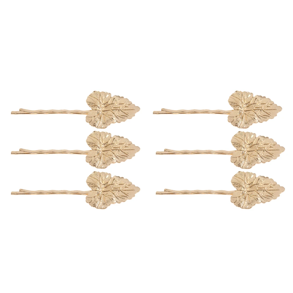 

6 Pack Women Lady Headwear Barrette Clips Hairdressing Salon No Trace Hairpin