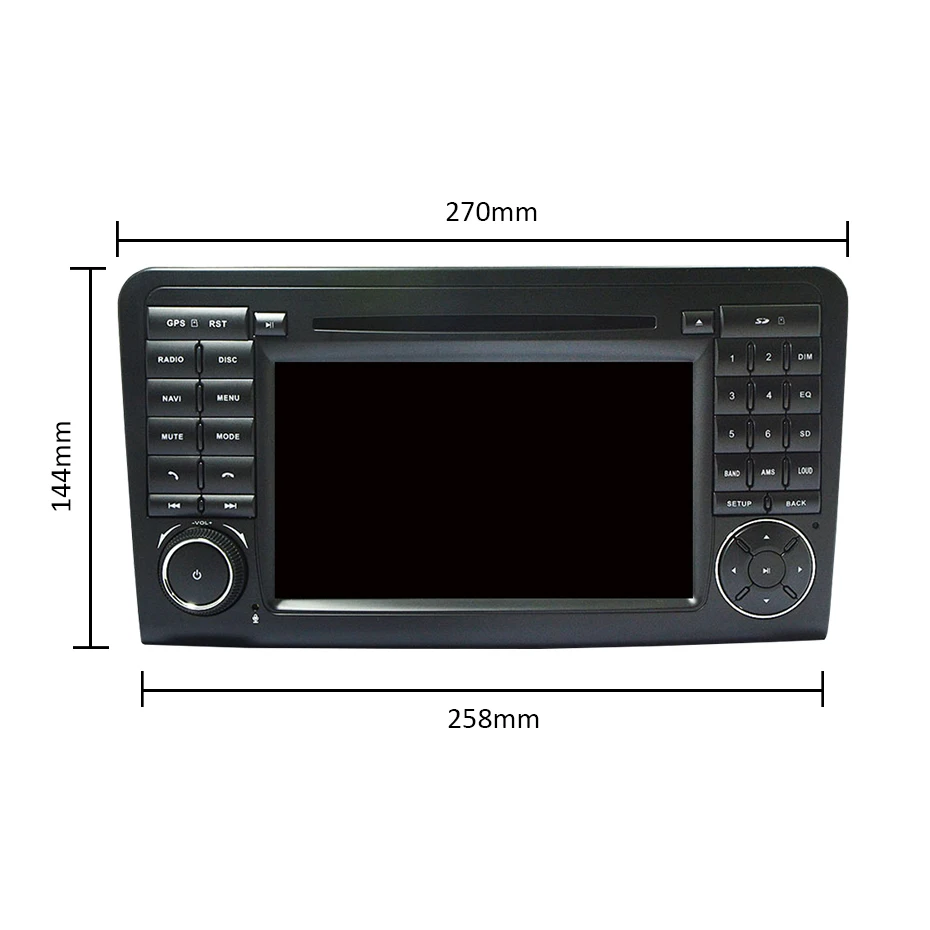 Ips Android 9,0 4G 64G Автомобильный dvd-плеер для Mercedes Benz CLASS ML W164 X164 ML350 ML300 GL500 ML320 ML280 GL350 GL450 gps радио