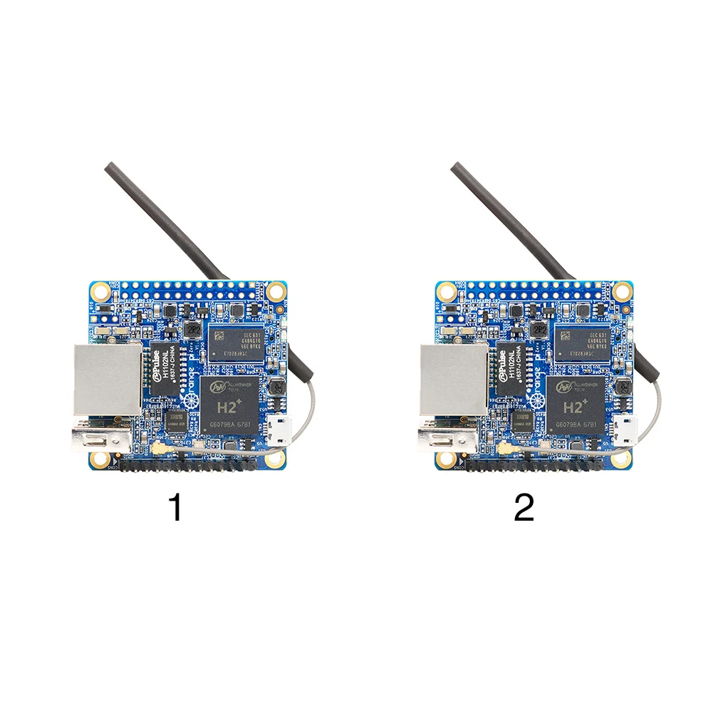 Плата макетная Orange Pi Zero H2 интегрированная с Wi Fi антенной открытым исходным кодом