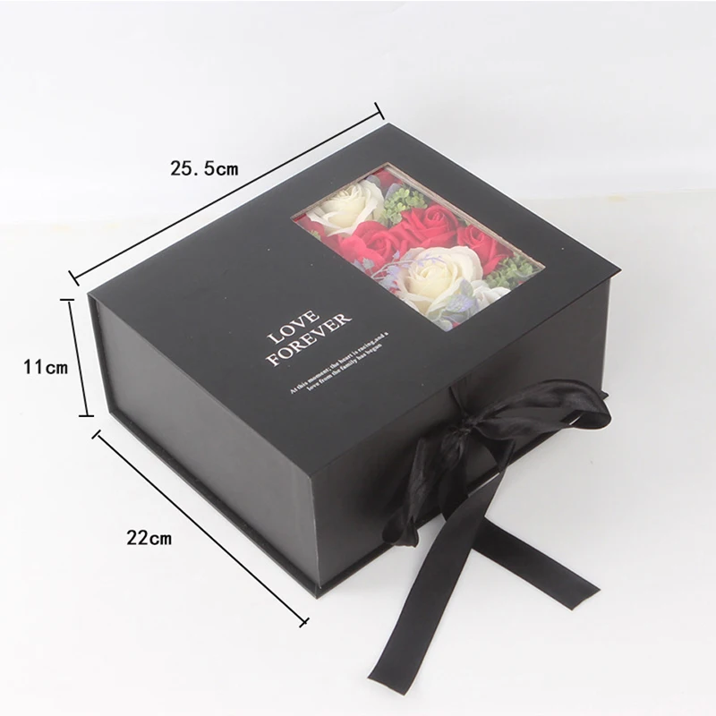 Мыло роза искусственный цветок квадратное романтическое мыло подарочная