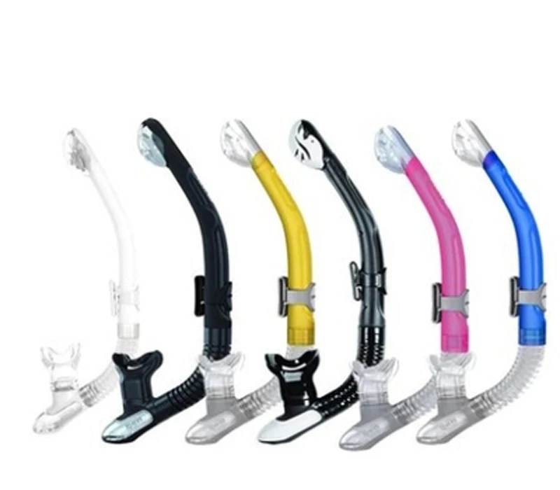 Подводная трубка для дайвинга с сухим подводным дыхательным трубчатым сноркелем