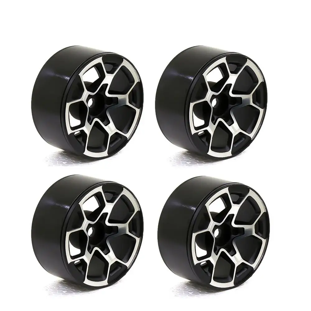 

4PCS 140g/pcs Heavy RC Rock Crawler Metal 1.9" Wheel Rim for 1/10 Axial SCX10 90046 90047 D90 TRX4 TRX6 YIKONG