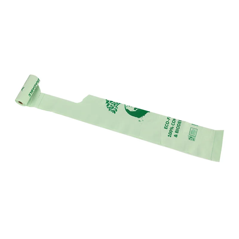 

Pet Supply 1Rolls 10pcs Printing Cat Dog Poop Bags Outdoor Home Clean Refill PLA biodegradable Garbage Bag