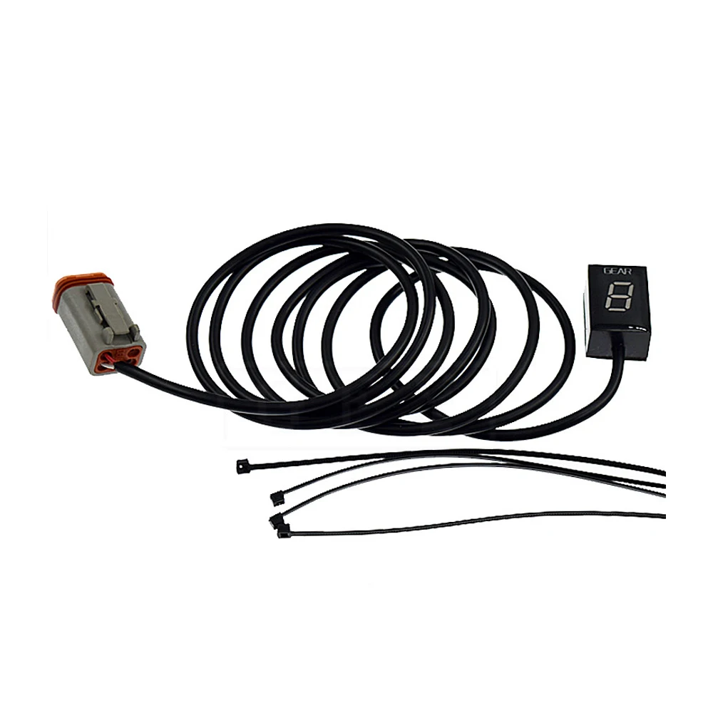 Электроника с ЖК дисплеем для мотоцикла 6 Скоростной индикатор уровня Шестерни 1