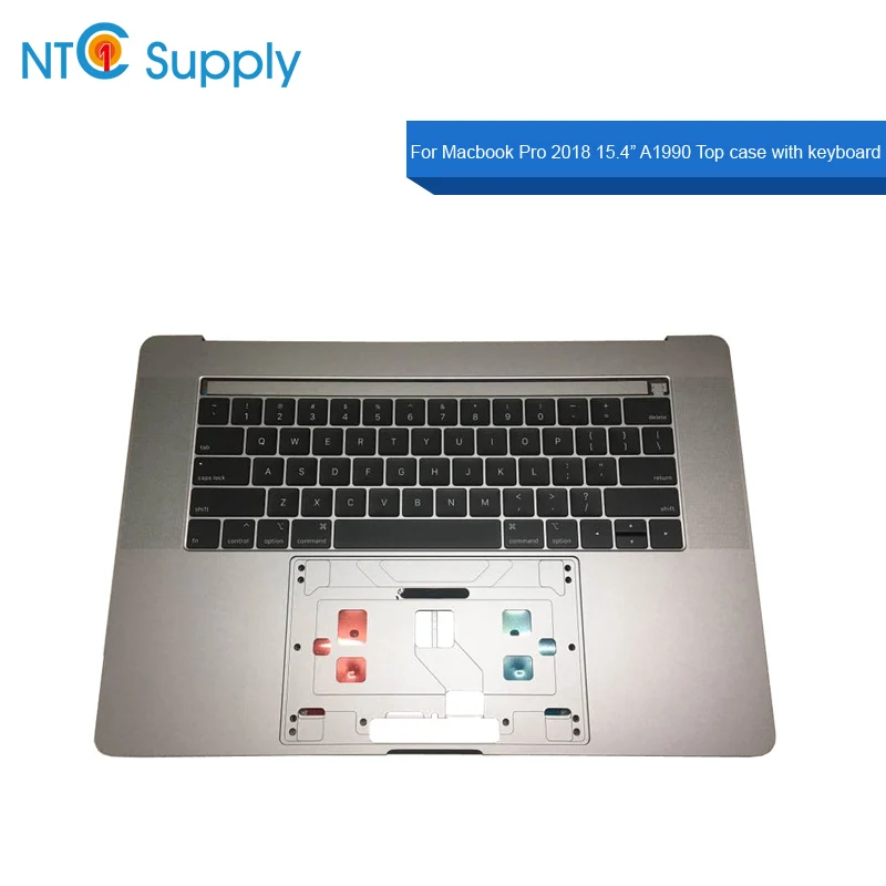 Ноутбук New A1990 Topcase с клавиатурой Space Grey Silver US UK для Macbook Pro 2018 15 4 дюйма чехол