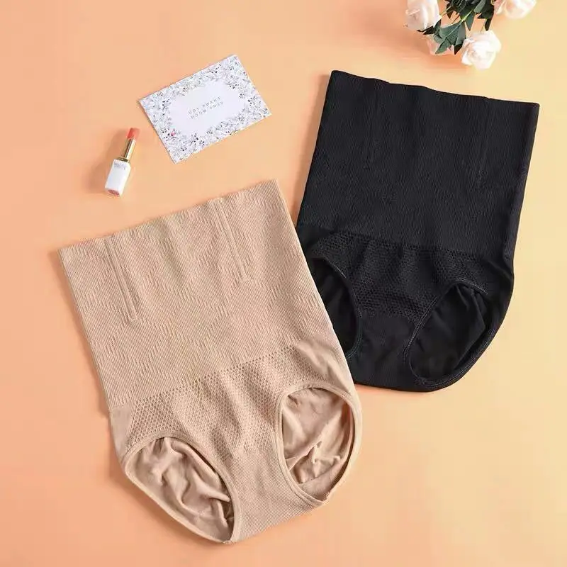 10Pc/lot High Waist Trainer Tummy Control Panties Underwear Womens Body Shapers Slimming High Waist Briefs Corset Panties