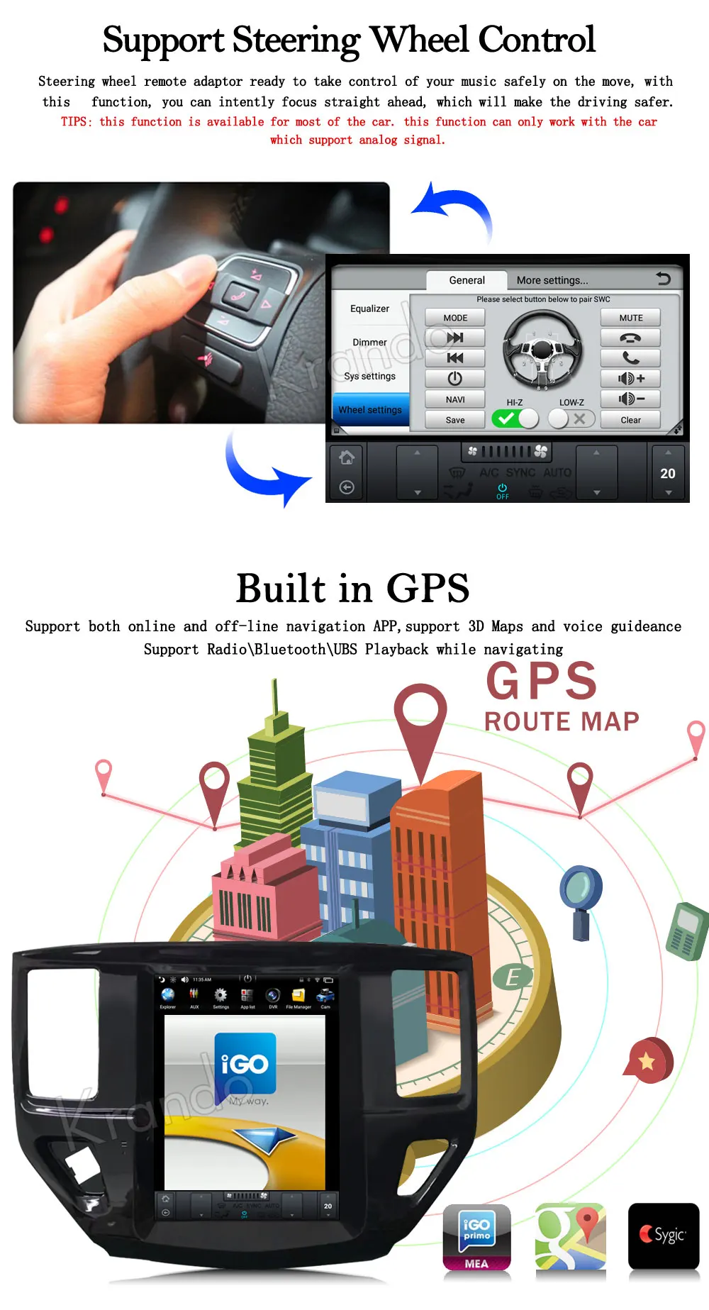 Krando Android 7,1 10," вертикальный экран Автомобильная Мультимедийная система gps для Nissan Pathfinder навигация развлечения стерео радио