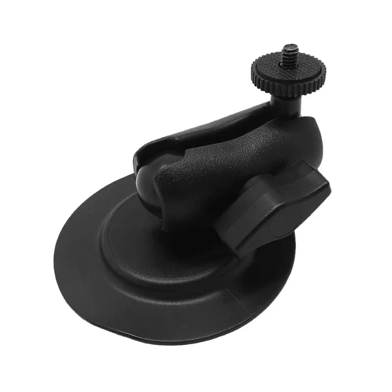 

C5AB Rubber Ball Head Mount Car Dashboard Suction Cup Round Plate with Adhesive Tape forMounts for GPS Camera Smartphones