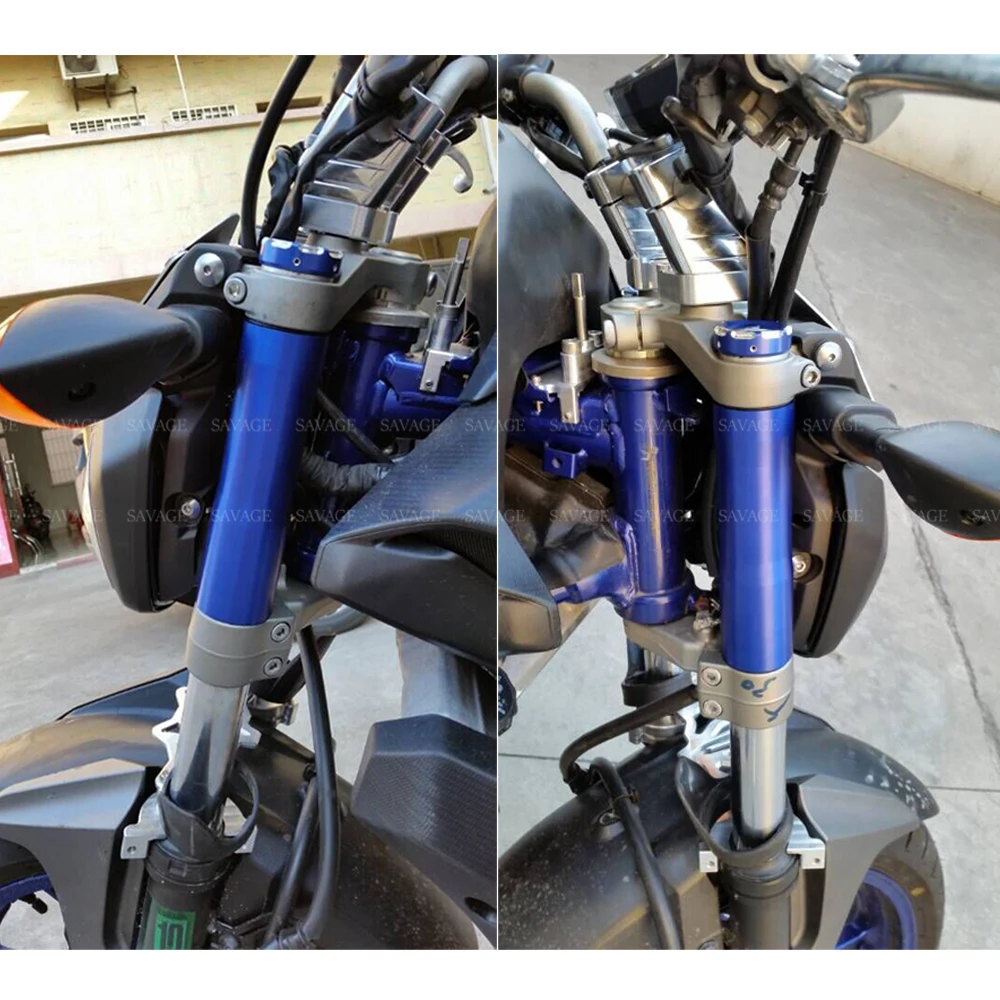 Передние амортизаторы вилка крышка трубки для YAMAHA MT/FZ 07 MT-07 MT07 FZ-07 FZ07 слайдер