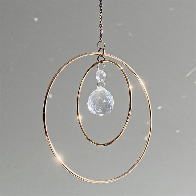 Хрустальный Ловец Солнца диско-шар окно художественная люстра Лук Теория