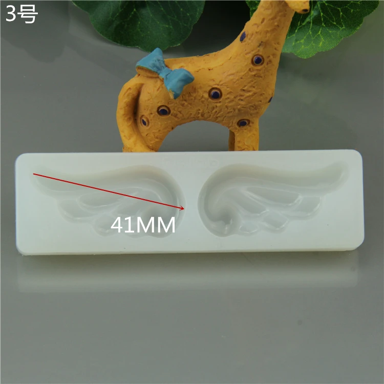 1 шт. силиконовые формы Крылья Ангела инструменты для украшения тортов из мастики