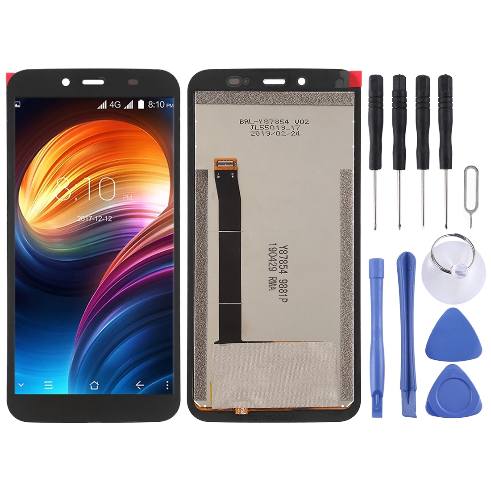 ЖК-экран и дигитайзер в сборе для Blackview BV6600/BV8800, экран для BV5500/ BV9800 Pro/BV9900, Черный сенсорный экран