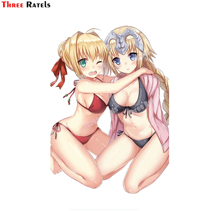 Три Ratels B517 Аниме игра Жанна D Arc Нерон Клавдий Жанна D Arc и Нерон Клавдий Fate для коридора стикер для декора