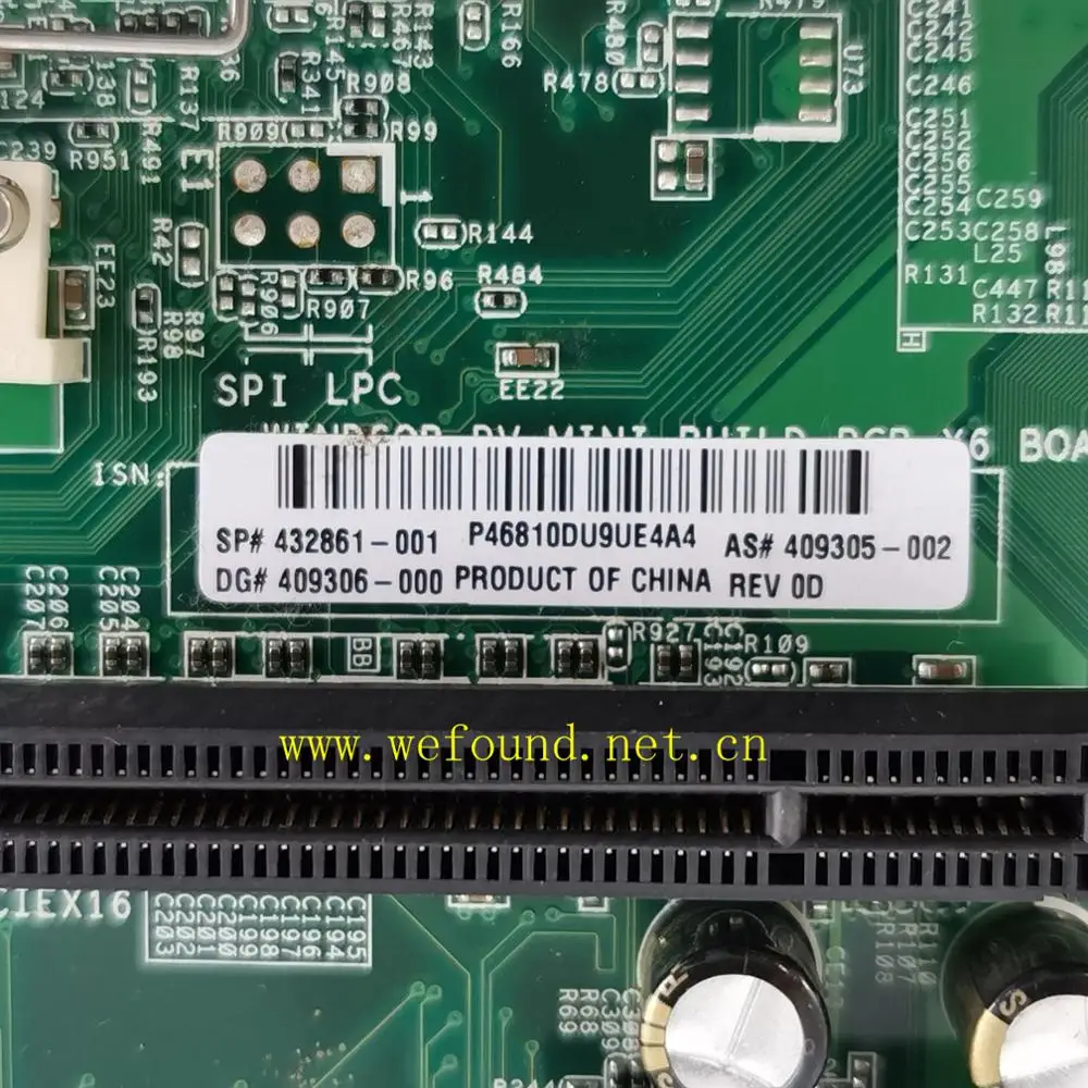 Материнская плата для HP XW3400 DC5750 AM2 100%-001 432861-002 409305 рабочий | Компьютеры и офис