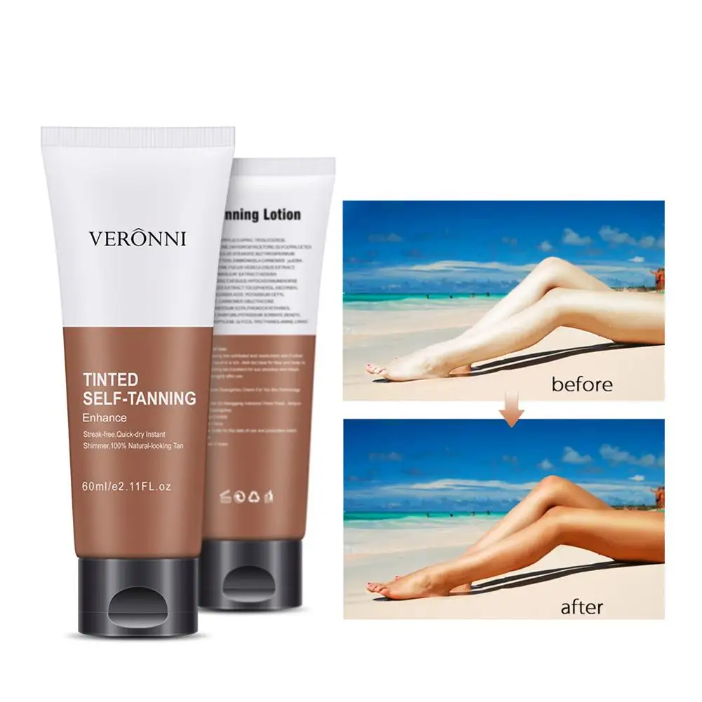 Крем для самозагара Suntan бронзовый крем дневной загара лица и тела Солнцезащитный