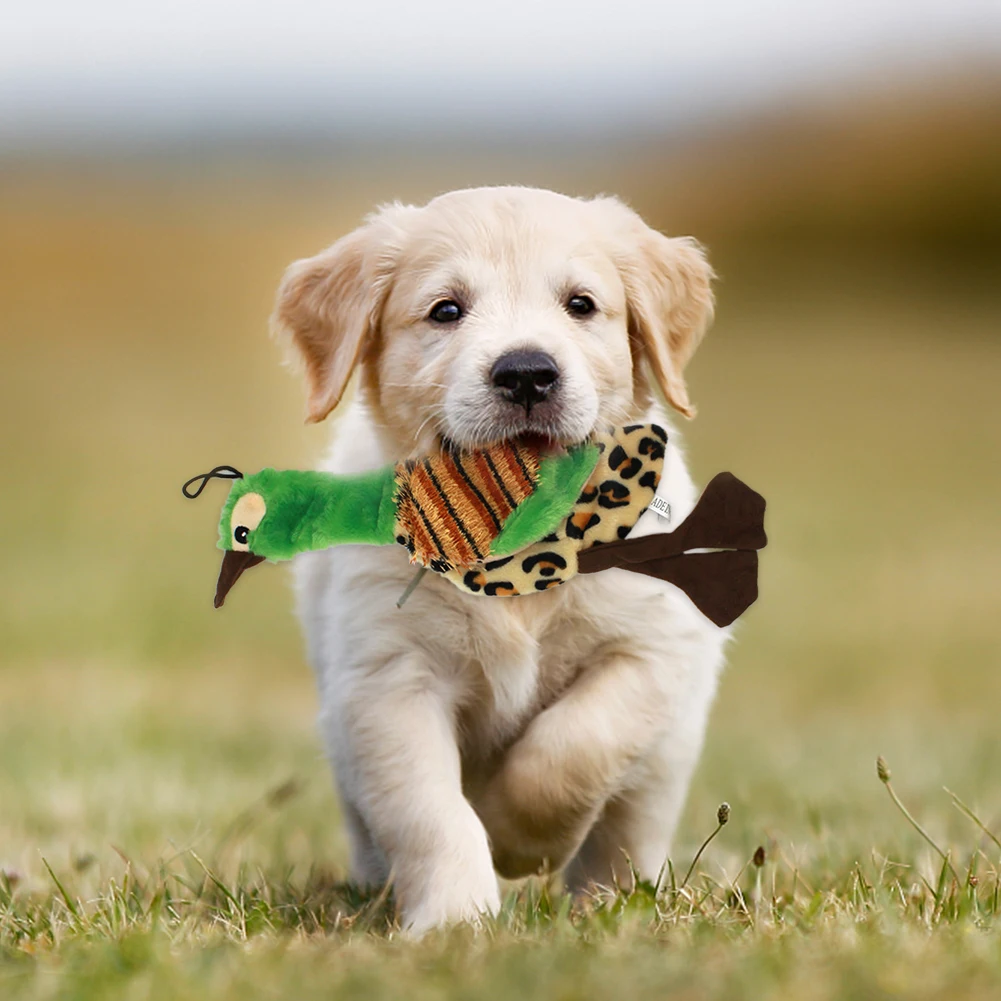 Новая собака игрушки для щенка Домашних Животных Жевать плюшевые Мультяшные