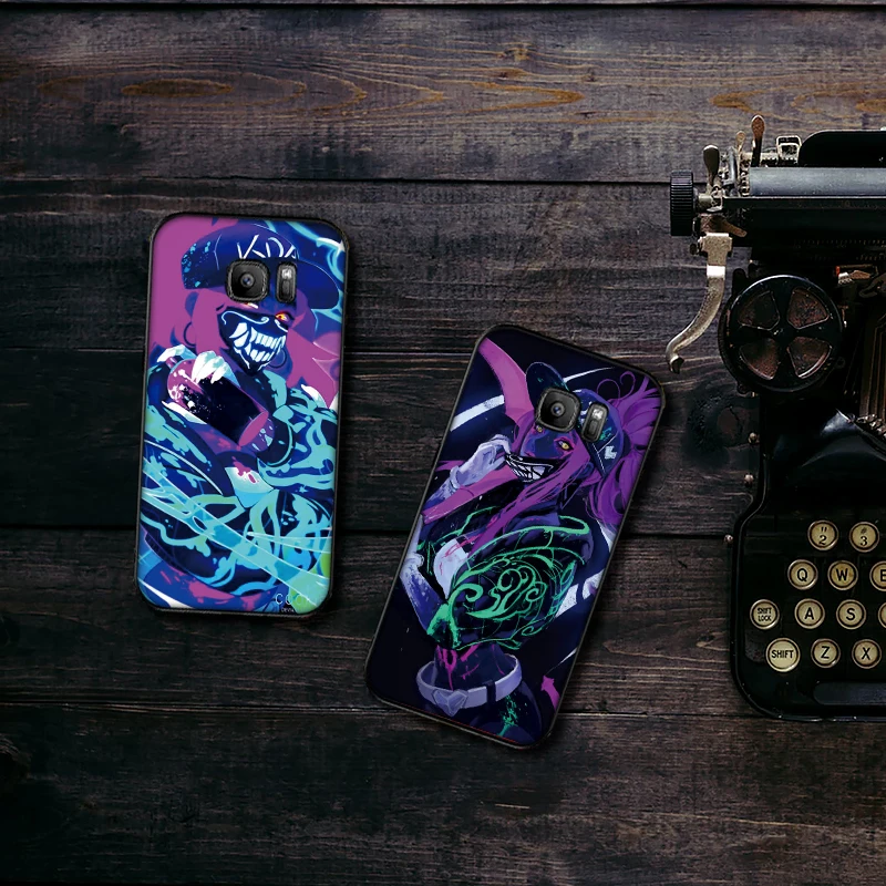 Чехлы для samsung S8 S9 S10 Plus League of Legends NOTE 8 9 M10 M20 M30 S6 S7 Edge чехол телефона подарок |