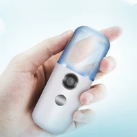 portable mini mist spray facial moisturizing usb rechargeable beauty instrument face humidifier daily cooling water sprayer