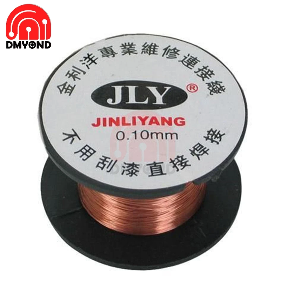 Кабель 0 1 мм медный припой паяльная проволока эмалированный для ноутбука