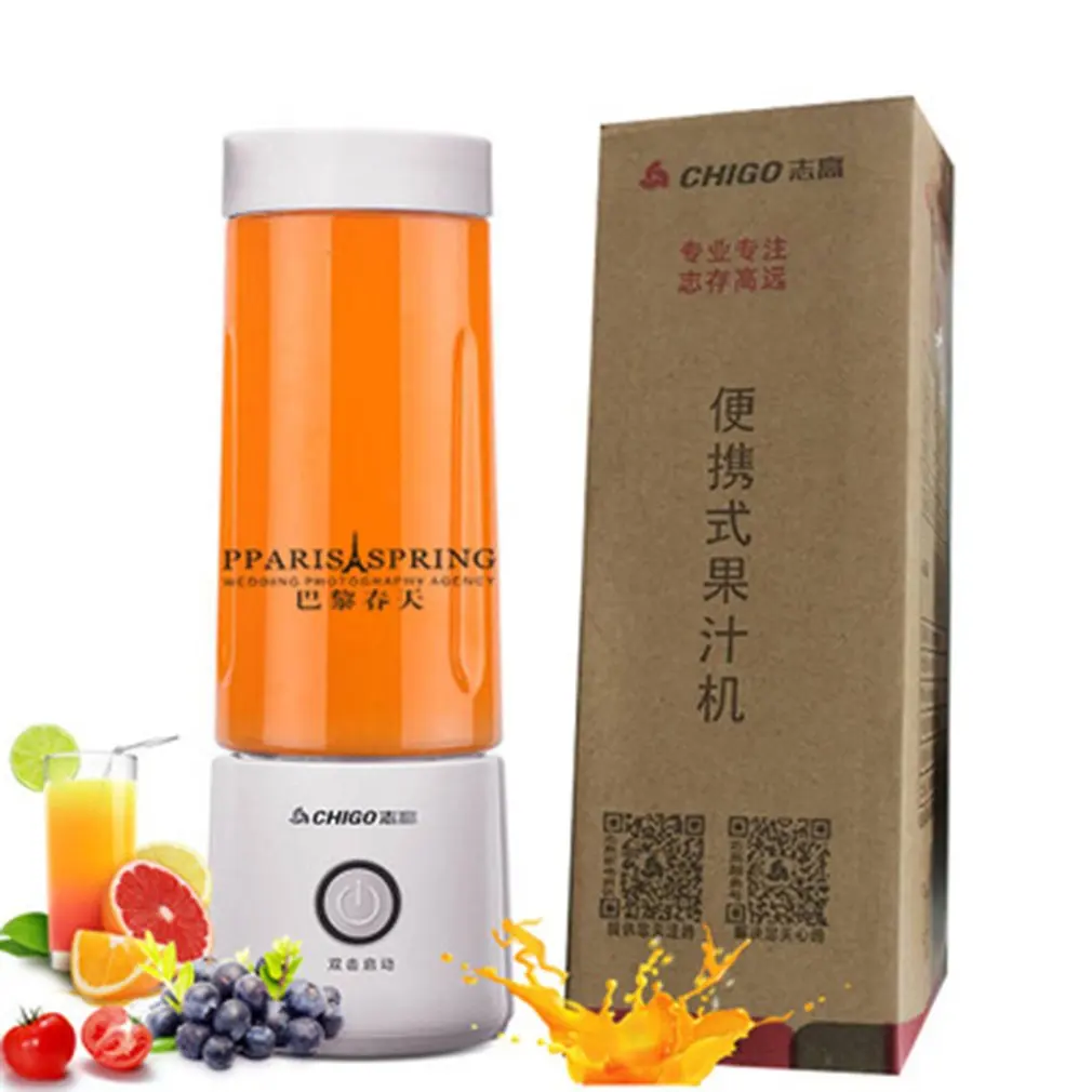 

USB Portable Juicer Cup Stir Fruits Juice Shakes Milkshake Smoothies Mini Juicer Cup Sports Outing Outdoor Picnic Kitchen Tools