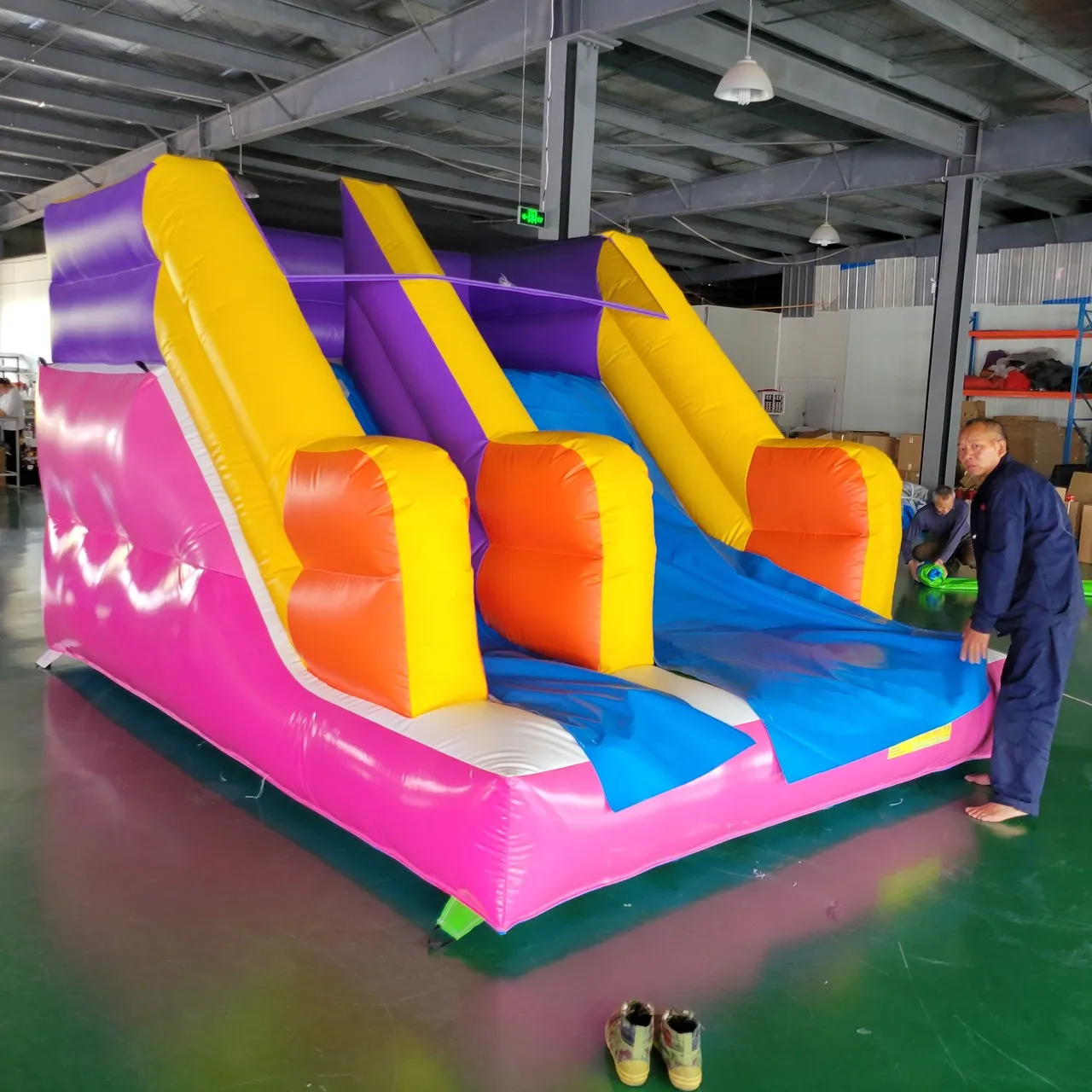 Новейший дизайн для семейного использования надувная горка из ПВХ небольшого