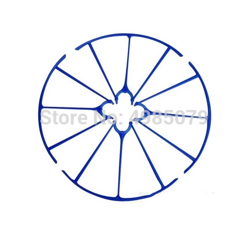 4 шт./компл. синий цвет защитная рамка для SYMA D360 RC Дрон защитные рамки Лопасти пропеллера защита синий цвет