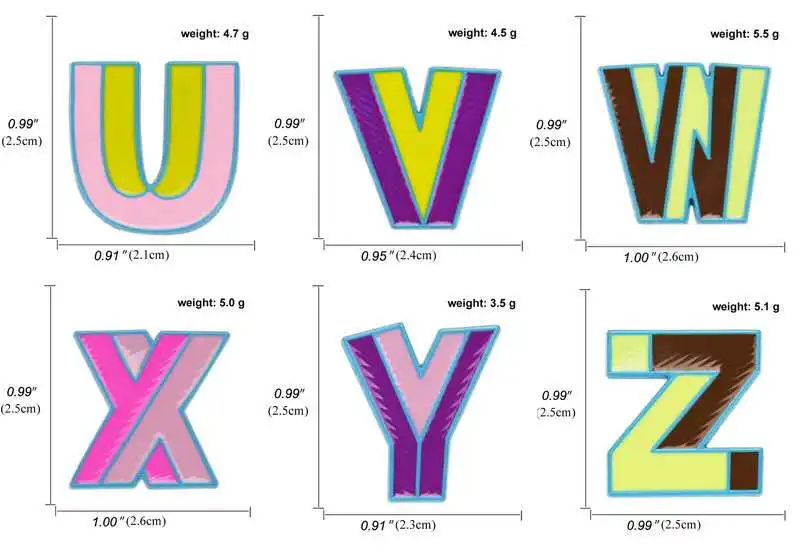 Креативная металлическая мультяшная цветная буква 26 брошь сделай сам с дизайном