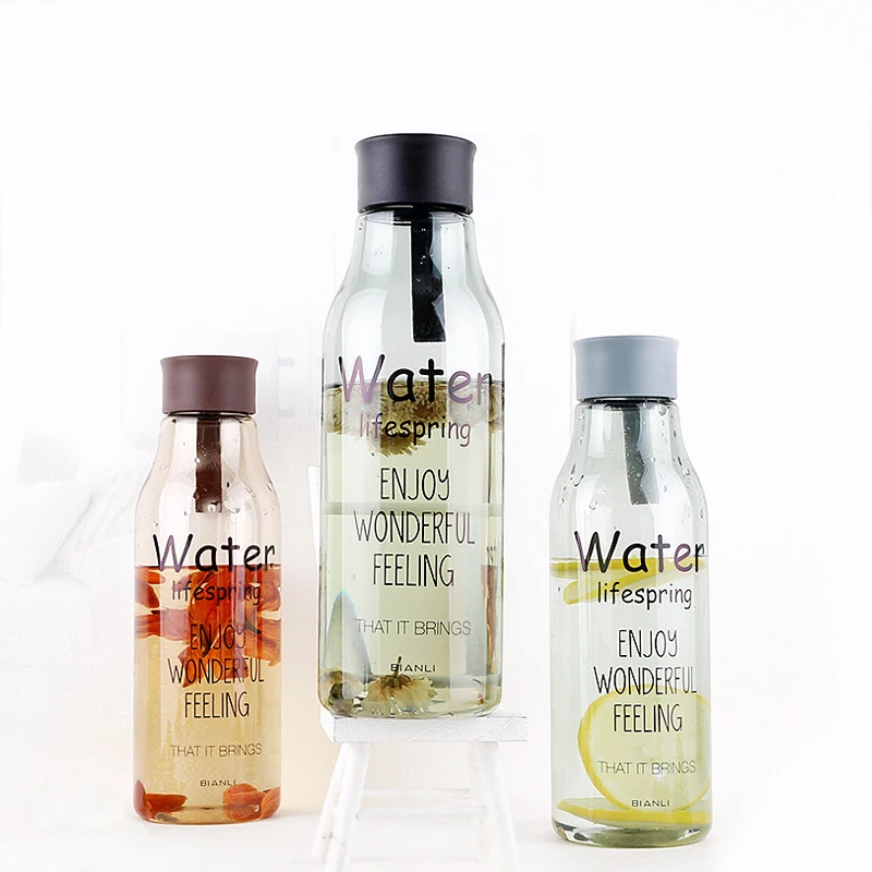 500 мл креативная Модная Портативная герметичная велосипедная бутылка для воды