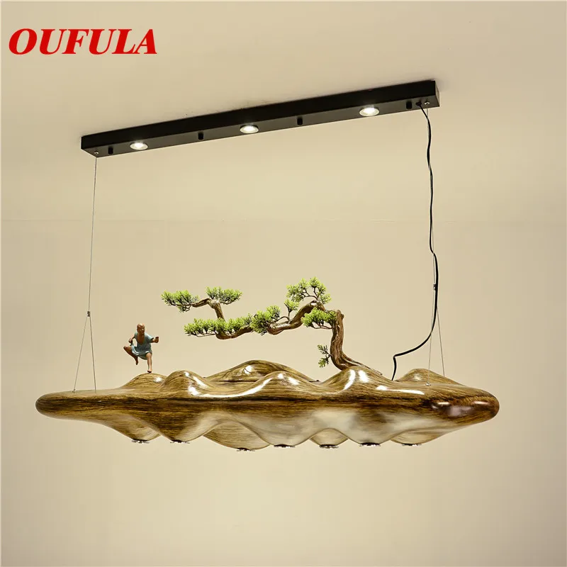 

OUTELA Pendant Lights Hanging Fixture Modern Artistic Decorative For Home Living Room Bedroom Study Office