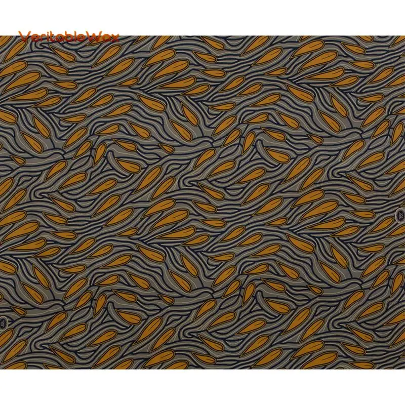 

African Fabric Veritablewax High Quality Fitted Cotton Ankara Little Drop Print Fabric Sewing Designer Party Dress 40FS1396