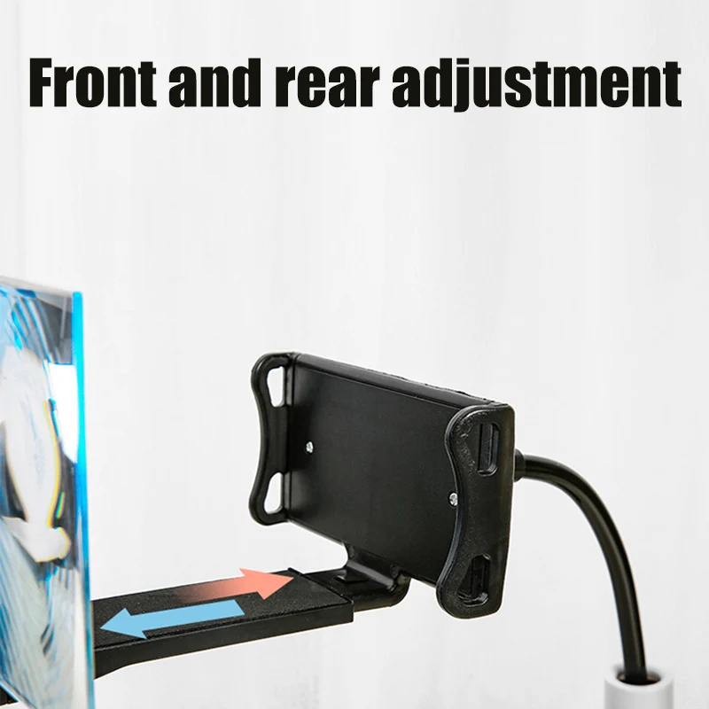 

Mobile Phone High Definition Projection Bracket Adjustable Flexible All Angles Phone Tablet Holder 3D HD Screen Magnifier