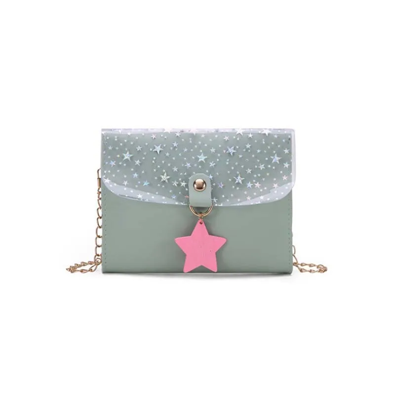 

SUBIN New fashion phonbag Pouch Mobile Phone chain strap shoulder bag Casual Bags handbag with Star Pendant