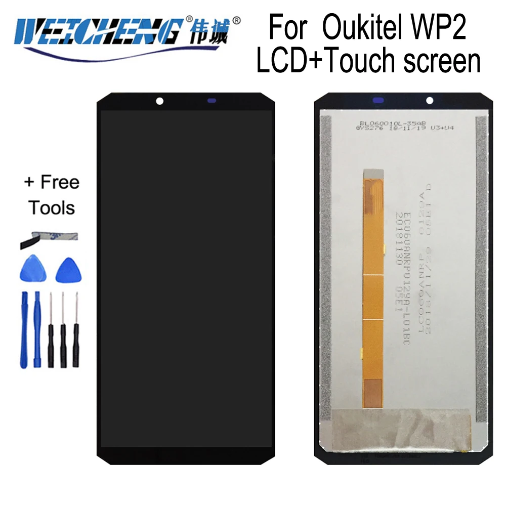 Оригинальный Для Oukitel WP2 ЖК дисплей Дисплей кодирующий преобразователь