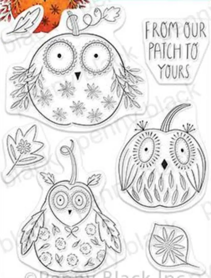 Прозрачный силиконовый штамп с маленькими животными/печать для скрапбукинга