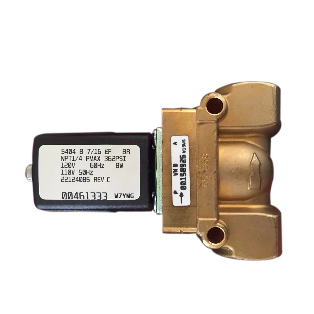 

Соленоидный клапан для винтового воздушного компрессора Ingersoll Rand, 93470235, 22205462, 39318217, 22050090, 110 В