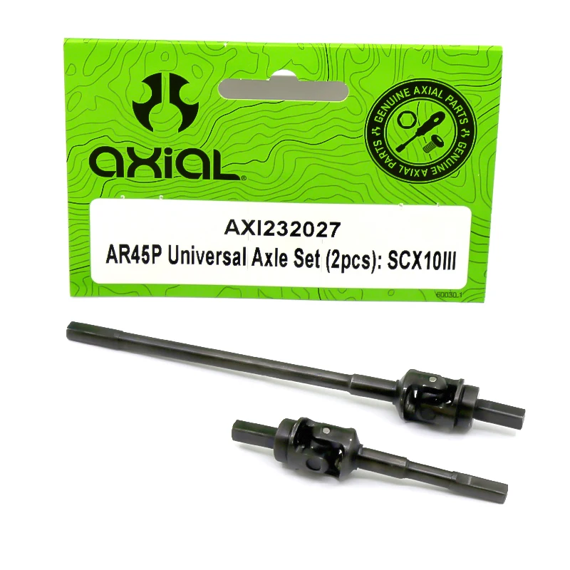 

1Set Axial SCX10III Universal Joint Drive Shaft Reinforced Steel Front CVD Transimission Axle Axis for RC Model Crawler Car