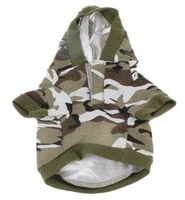 camouflage hooded pet sweater