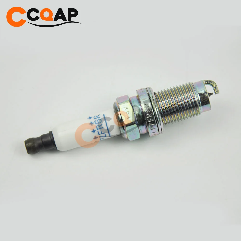 4 шт./лот PZFR6R 5758 Лазерная иридиевая Свеча зажигания для A1 A3 Passat EOS Skoda Seat PZFR6R5758|Свечи