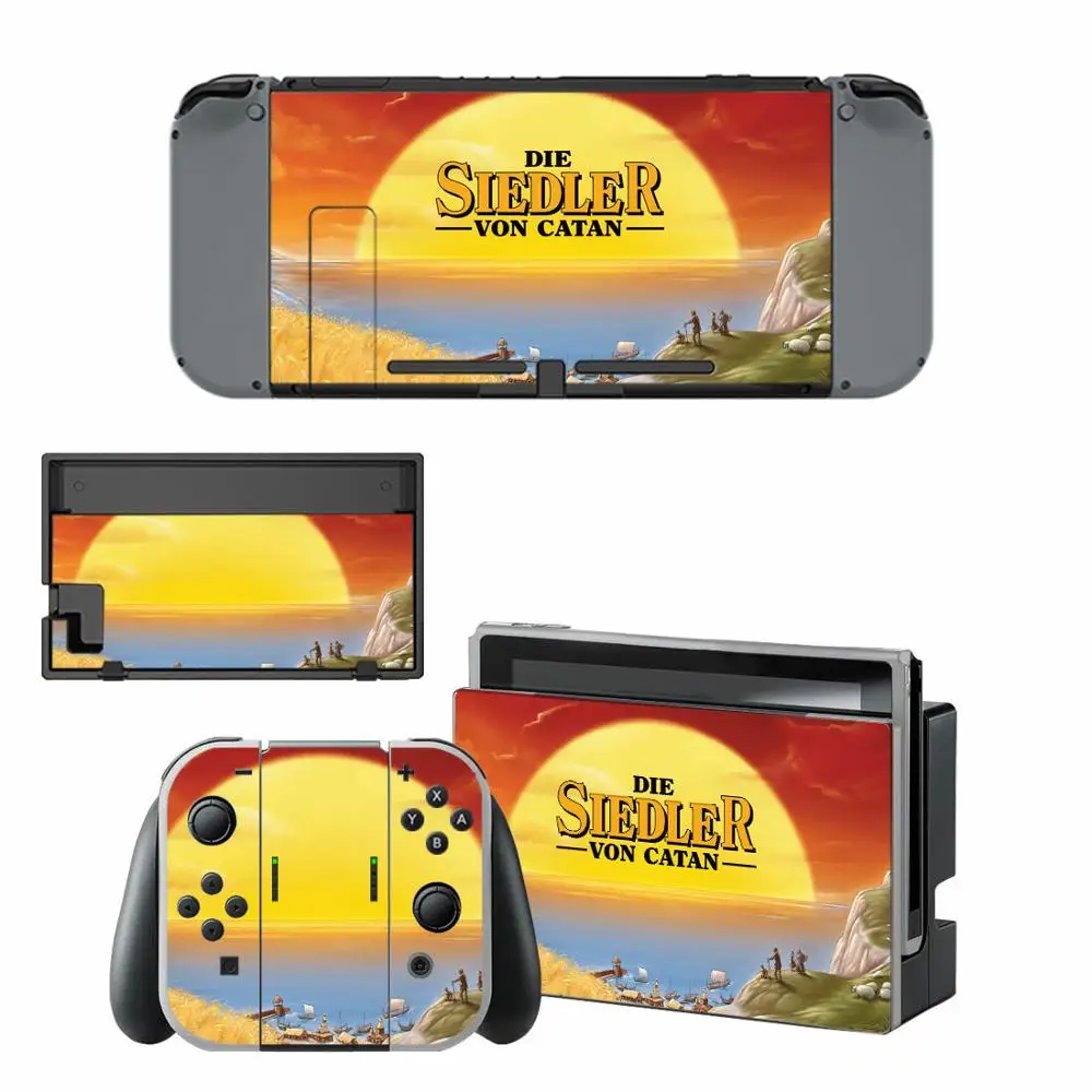Наклейка для Nintendo Switch и контроллера Защитная пленка Siedler von Catan|Наклейки| |