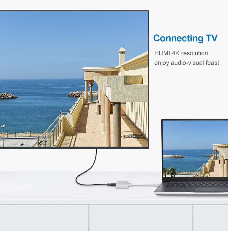 Преобразователь адаптера type c hdmi по заводской цене 1 покупатель|Док-станции для