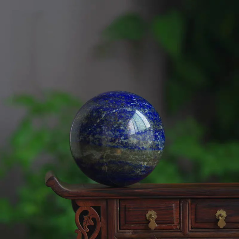 Натуральный Лазурит кристалл драгоценный камень сфера Рейки Исцеление Orb