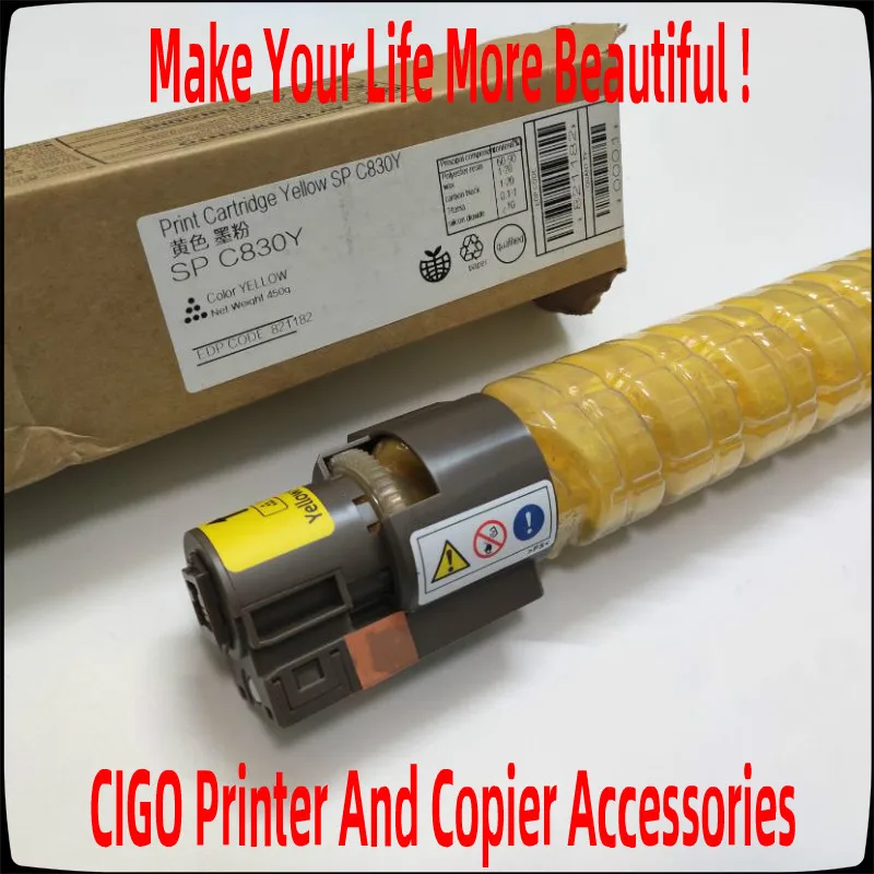 Для заправки картриджа с тонером Lanier Savin Ricoh Aficio SP C830DN C831DN C830 C831 SPC 830 831 830DN 821181 821182