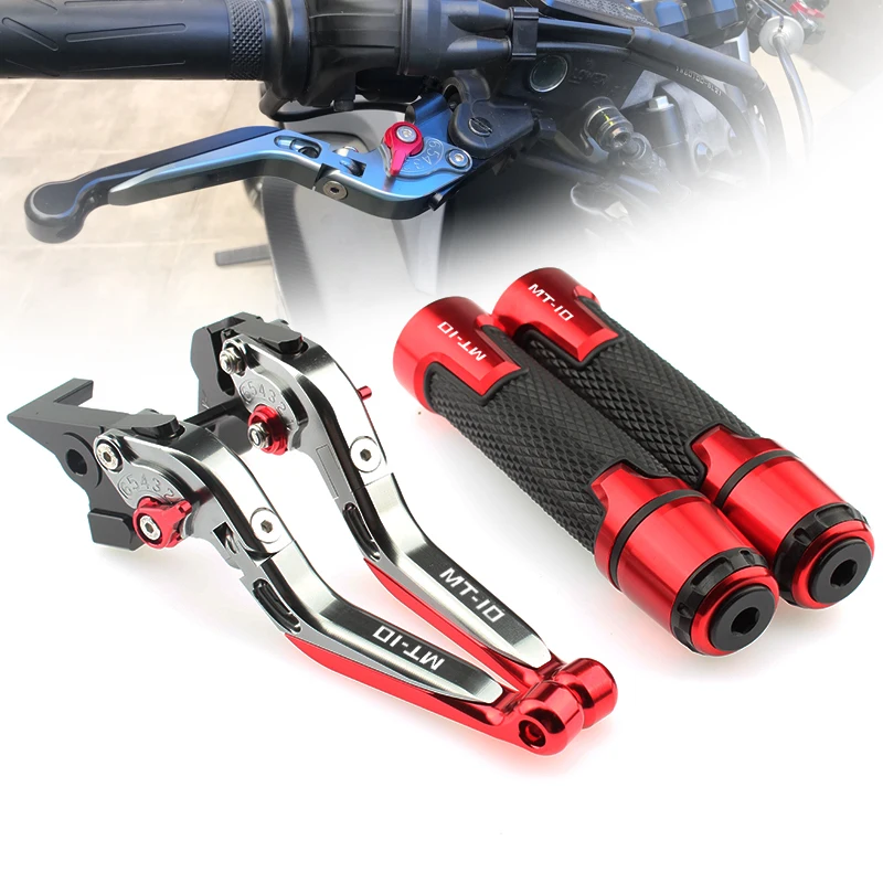 

For Yamaha MT10 MT10 MT10 2016-2021 Motorcycle CNC Adjustable Folding Extendable Brake Clutch Levers Handlebrake
