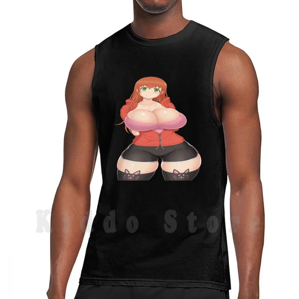 

Большие Соски, Майки с аниме девушкой нами, жилет без рукавов, большие соски, аниме девушка нами, аниме соски, сексуальные аниме соски