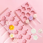 Силиконовые круглые формы для леденцов, тортов, украшение для дня рождения форма для шоколадного торта, кондитерских изделий, форма для леденцов