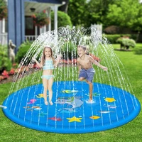 children dolphin sprinkler pad summer outdoor beach water toys swimming pool party accessories water park entertainment products