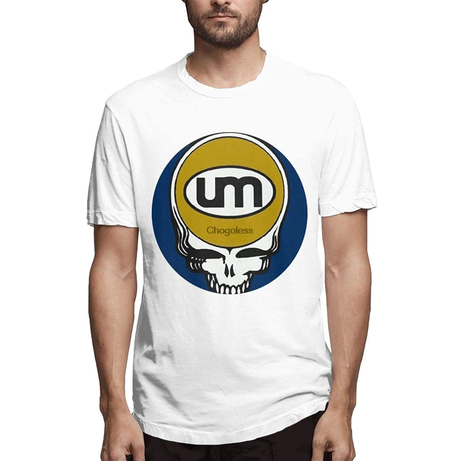 

Men Umphrey Come McGee Crewneck Cotton Short Sleeves Tee Medium