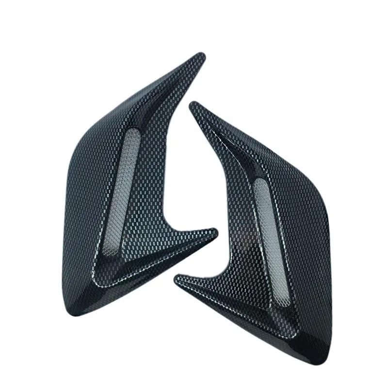 

1 Pair Universal Car Air Flow Intake Hood Scoop Vent Cover Decorative and Functional for Air Flow Intake, Cars and Trucks Vent