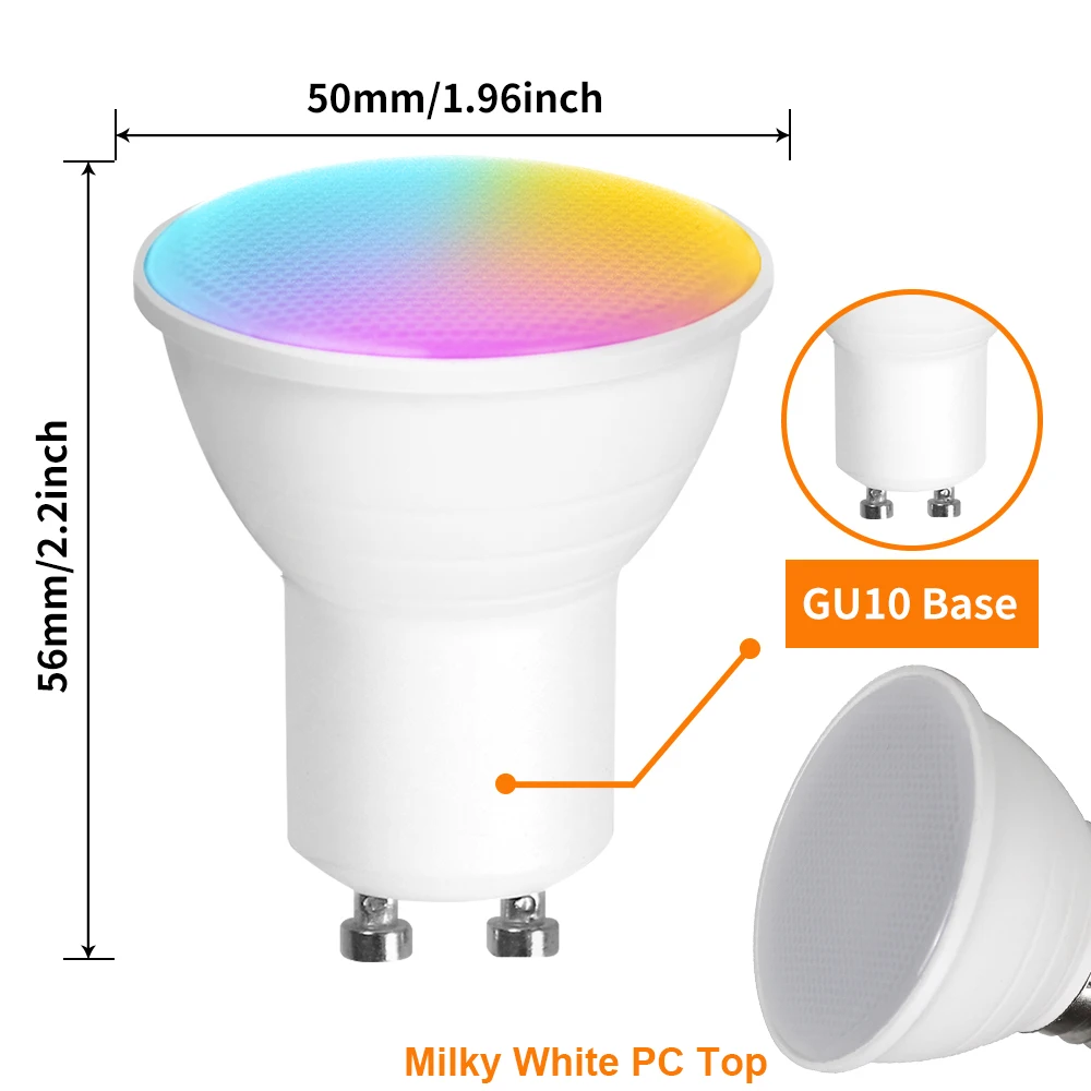 

Remote Control RGB White Light Bulb E14 E26/E27 GU10 MR16 LED Light Bulbs Colour Changing Dimmable 16 Colors LED Spot Light Bulb